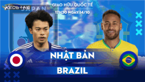 14 Oct Nhật Bản vs Brazil