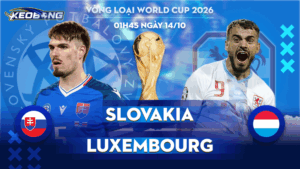 14 Oct Slovakia vs Luxembourg