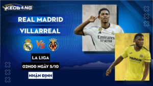 5 Oct Real Madrid vs Villarreal