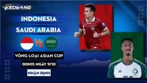 9 Oct Indonesia vs Saudi Arabia